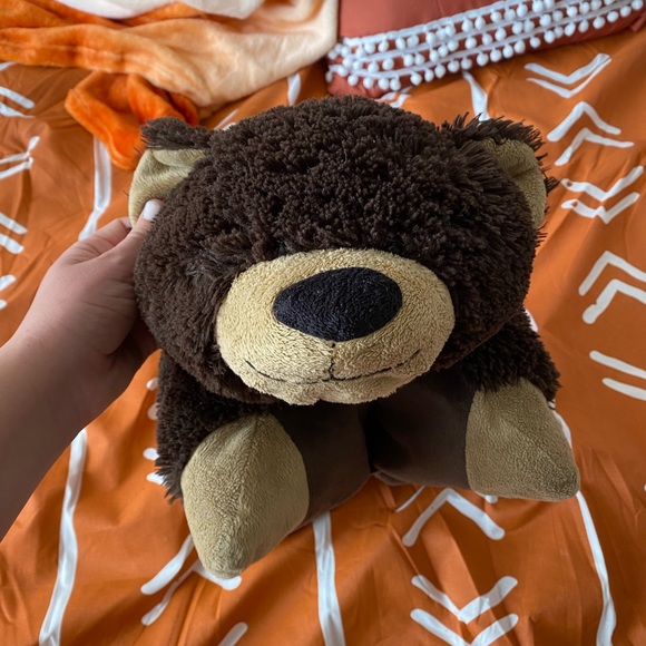 wallpapers Brown Bear Pillow Pet poshmark
